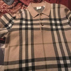 Men burberry sweater